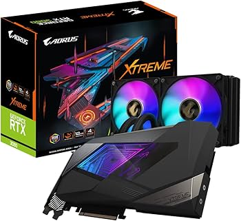 Gigabyte AORUS GeForce RTX 3080 Xtreme WATERFORCE 12G Graphics